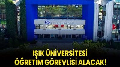 I��k �niversitesi ��retim G�revlisi alacak!
