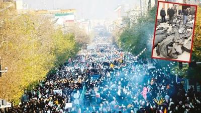 �l�m soka�a ta�t�... �ran'da korkun� manzara