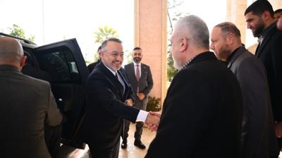 T�rkiye'nin �am B�y�kel�isi Y�lmaz, Halep'i ziyaret etti