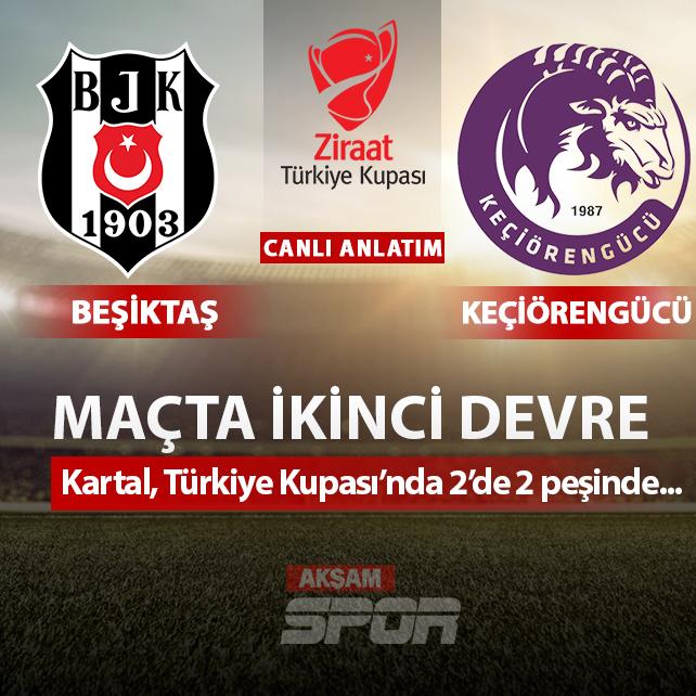 CANLI: Be�ikta� - Ankara Ke�i�reng�c�