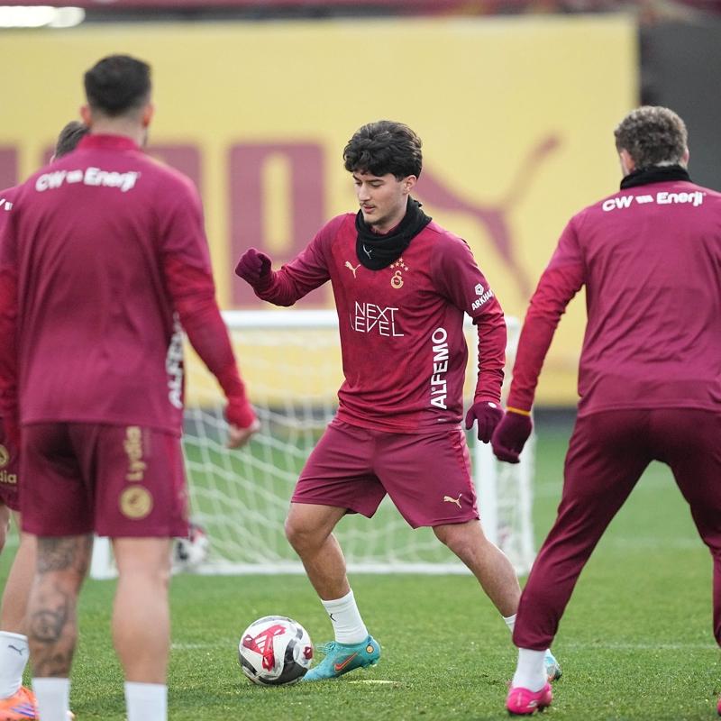 Galatasaray'da Gaziantep FK ma��n�n �al��malar� ba�lad�