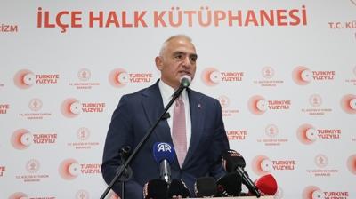 Bakan Ersoy: Son 8 y�lda 221 yeni k�t�phaneyi hizmete sunduk