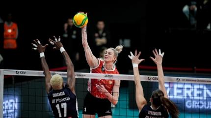 Eczac�ba�� Dynavit'ten Olympiakos kar��s�nda net galibiyet