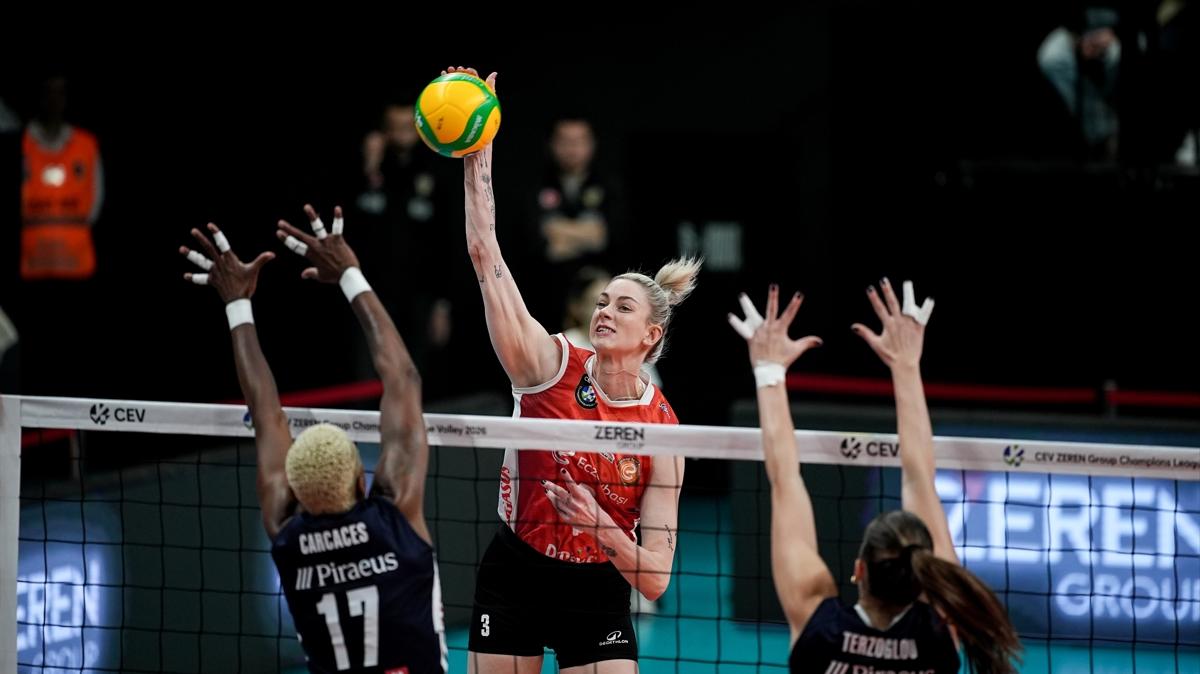 Kad�nlar �ampiyonlar Ligi Eczac�ba�� voleybol foto�raflar� resimleri