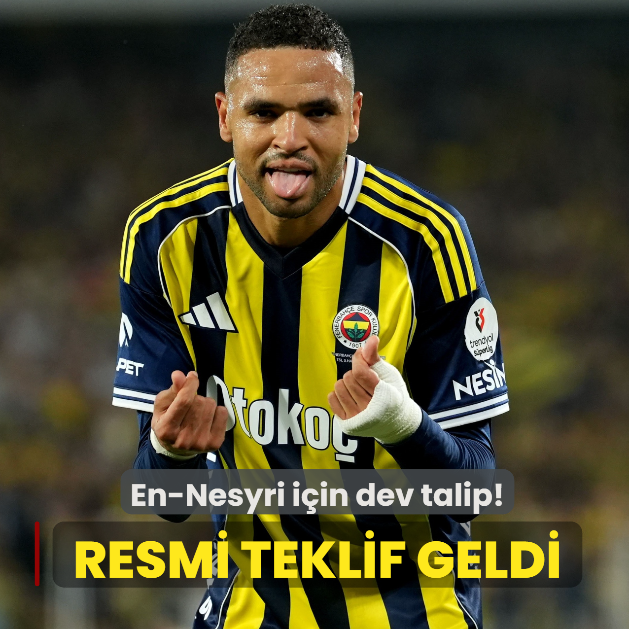 Ve Fenerbah�e'ye resmi teklif geldi! Youssef En-Nesyri i�in dev talip
