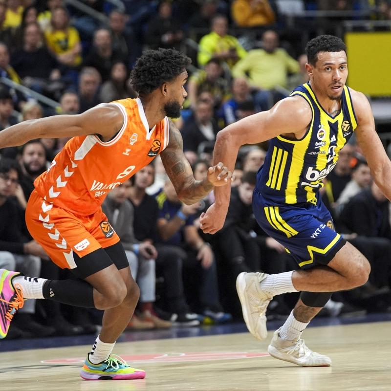 Fenerbah�e Beko, Valencia kar��s�nda hata yapmad�