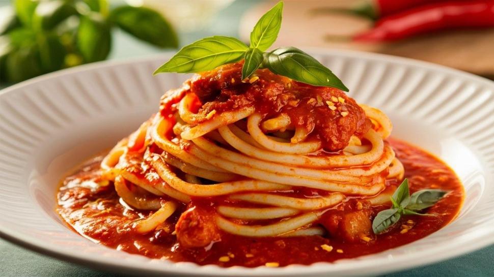 Ka��k ka��k t�keteceksiniz: Domates soslu makarna tarifi