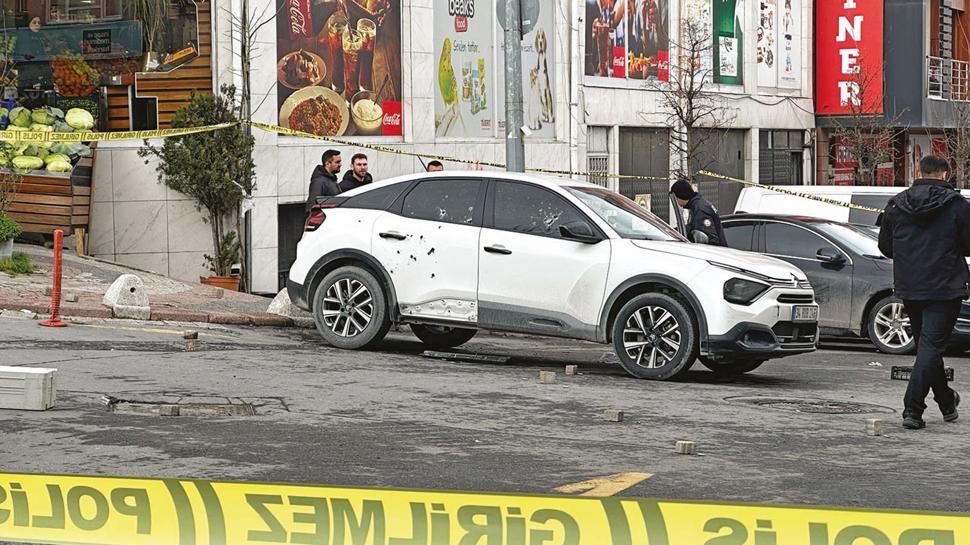 Sokak ortas�nda �ete hesapla�mas�