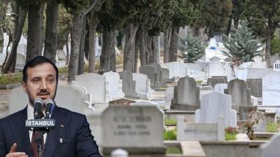 �BB eliyle mezarl�klar imara a��ld�! �zdemir, 30 milyar liral�k rant� belgeledi