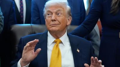 Kendisine adad���n� s�ylemi�ti... Machado, Nobel �d�l�'n� Trump'a verdi