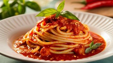 Ka��k ka��k t�keteceksiniz: Domates soslu makarna tarifi