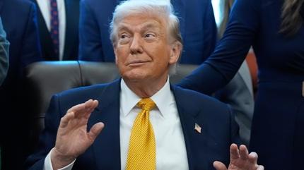 Kendisine adad���n� s�ylemi�ti... Machado, Nobel �d�l�'n� Trump'a verdi