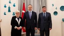 Bakan Fidan, Vilnius'ta Tatar ve Karay toplumu temsilcileriyle g�r��t�