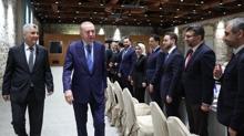 Ba�kan Erdo�an, M�S�AD heyetini kabul etti