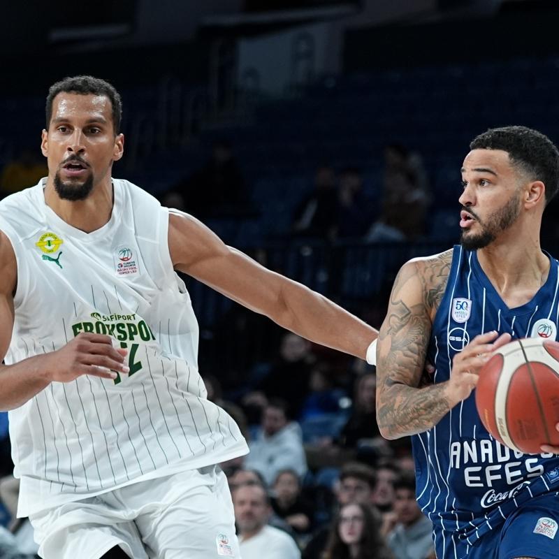 Anadolu Efes'e ligde Erokspor �elmesi