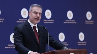 Bakan Fidan, Irak ve �rd�nl� mevkida�lar� ile g�r��t�