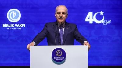 TBMM Ba�kan� Kurtulmu�: Ayasofya milletin ve �mmetin mal� oldu