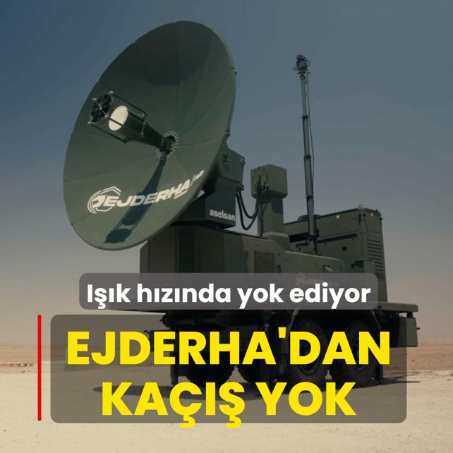 �EL�KKUBBE'nin g�r�nmez silah� sahnede: EJDERHA'dan ka��� yok