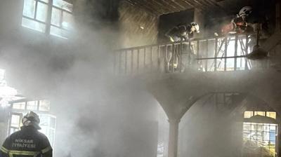 Tokat'ta camide yang�n pani�i: 45 dakika s�rd�