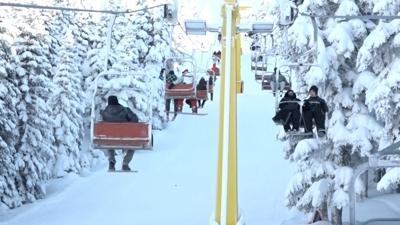 Uluda�'da s�mestr ve hafta sonu yo�unlu�u!