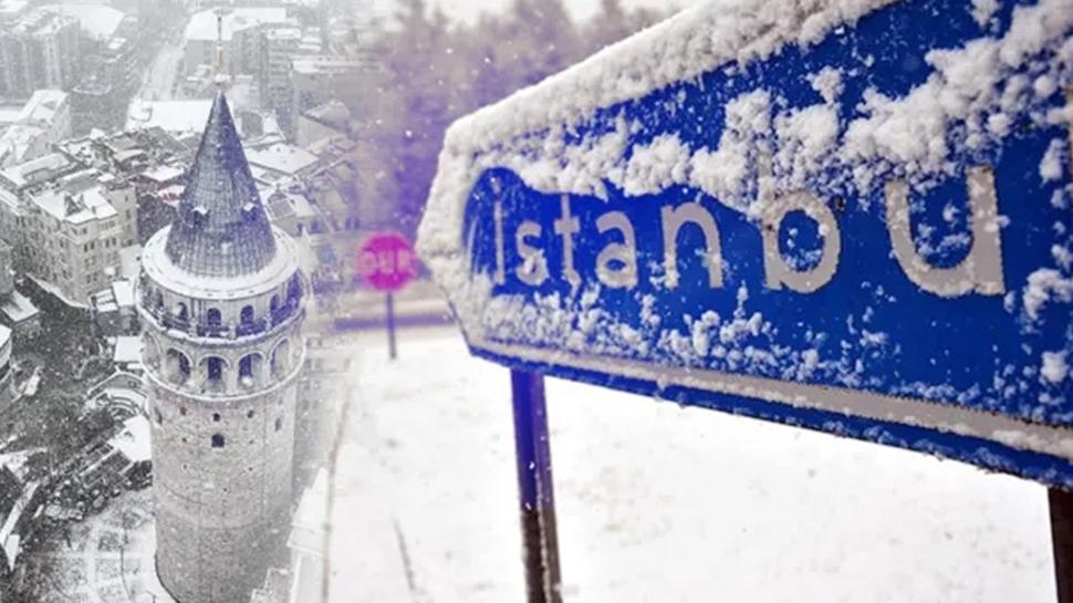 Her yer beyaza b�r�nd�! �stanbul'da yo�un kar ne kadar s�recek?