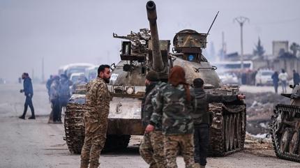 Ayn �sa ter�r �rg�t�nden temizlendi: Suriye ordusu sahada