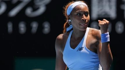 Coco Gauff ve Alex de Minaur, Avustralya A��k'ta ikinci tura ��kt�