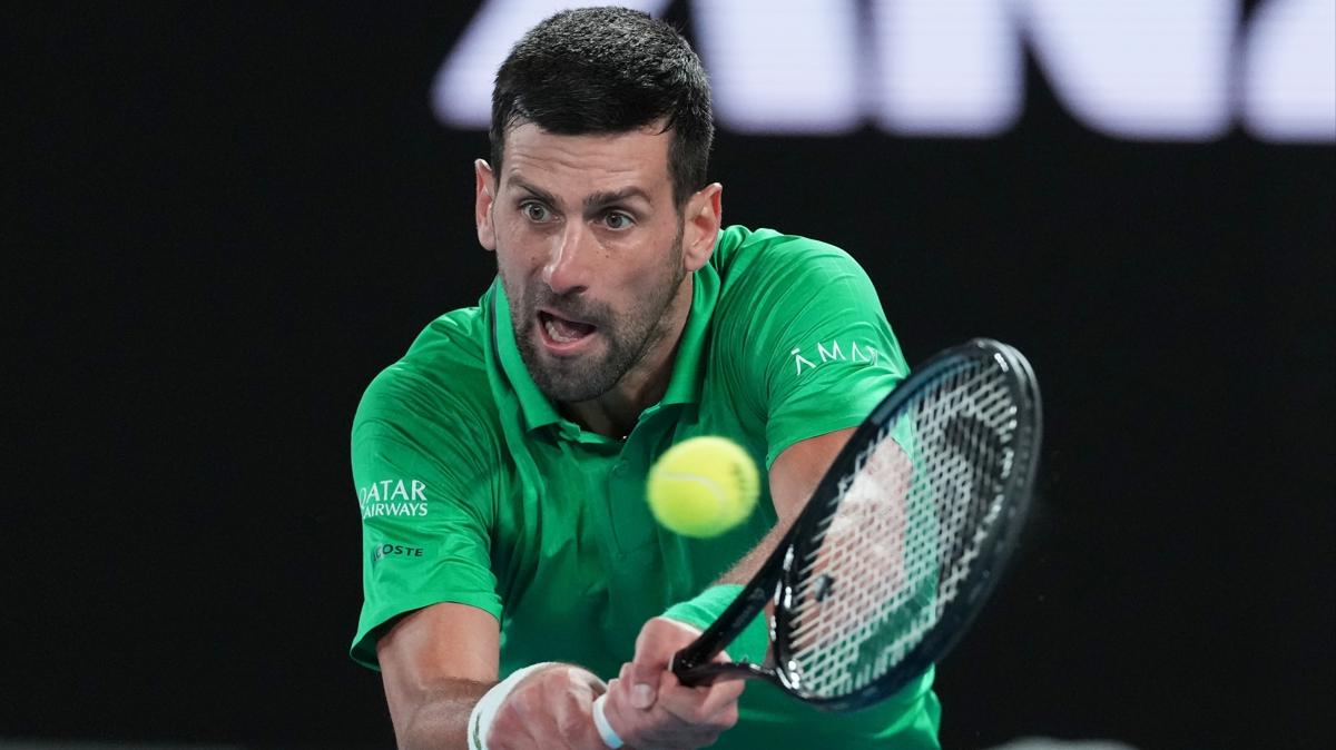 Novak Djokovic avustralya a��k Iga Swiatek foto�raflar� resimleri