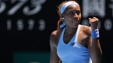 Coco Gauff ve Alex de Minaur, Avustralya A��k'ta ikinci tura ��kt�