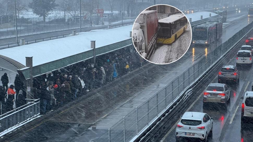 Uyar�lar g�nler �ncesinden yap�lm��t�! �BB karla m�cadelede yine s�n�fta kald�