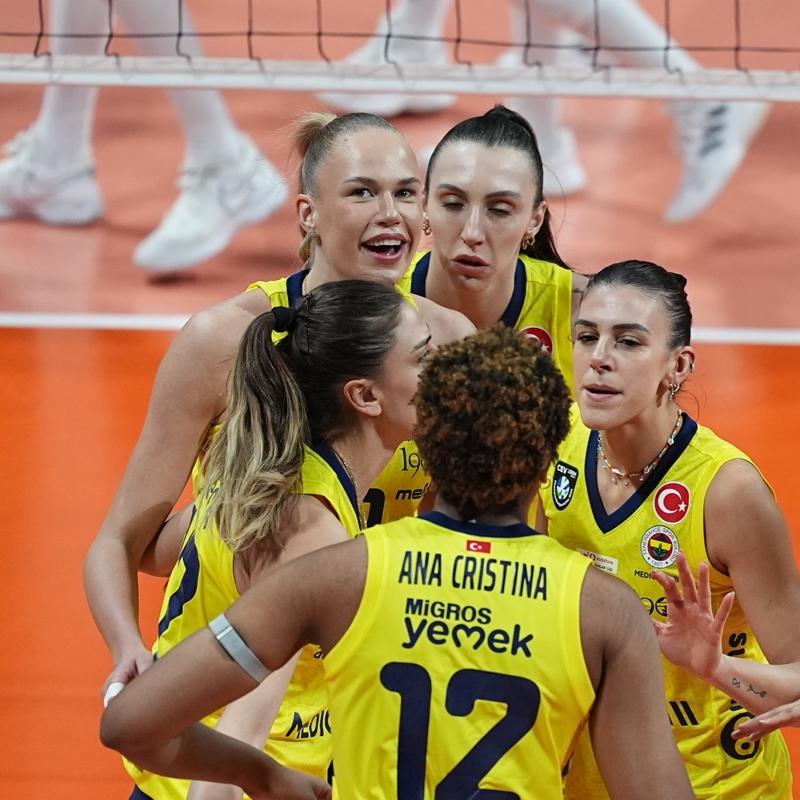 Fenerbah�e Medicana derbide Be�ikta�'� ma�lup etti