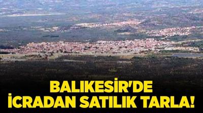 Bal�kesir Havran'da icradan sat�l�k tarla!
