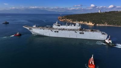 T�rk Deniz G�rev Kuvveti, �spanya'ya do�ru yola ��kt�