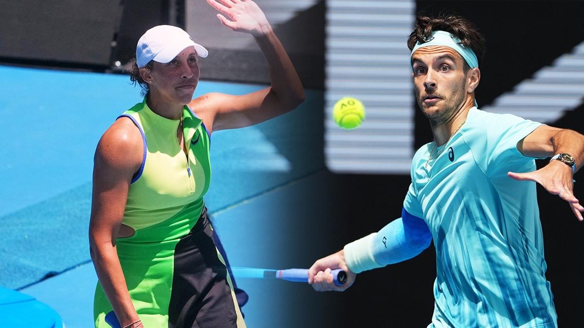 Madison Keys Lorenzo Musetti Avustralya A��k foto�raflar� resimleri