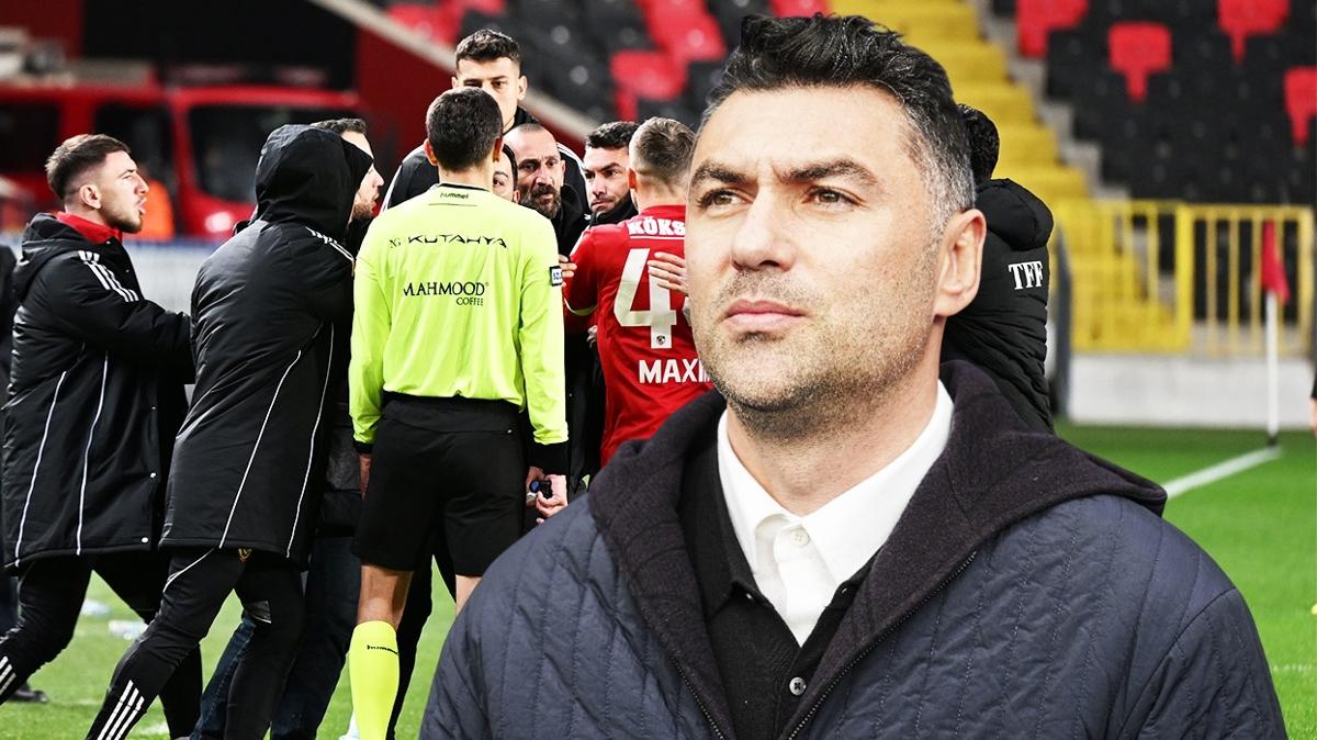 Gaziantep FK Teknik Direkt�r K�rm�z� Kart foto�raflar� resimleri