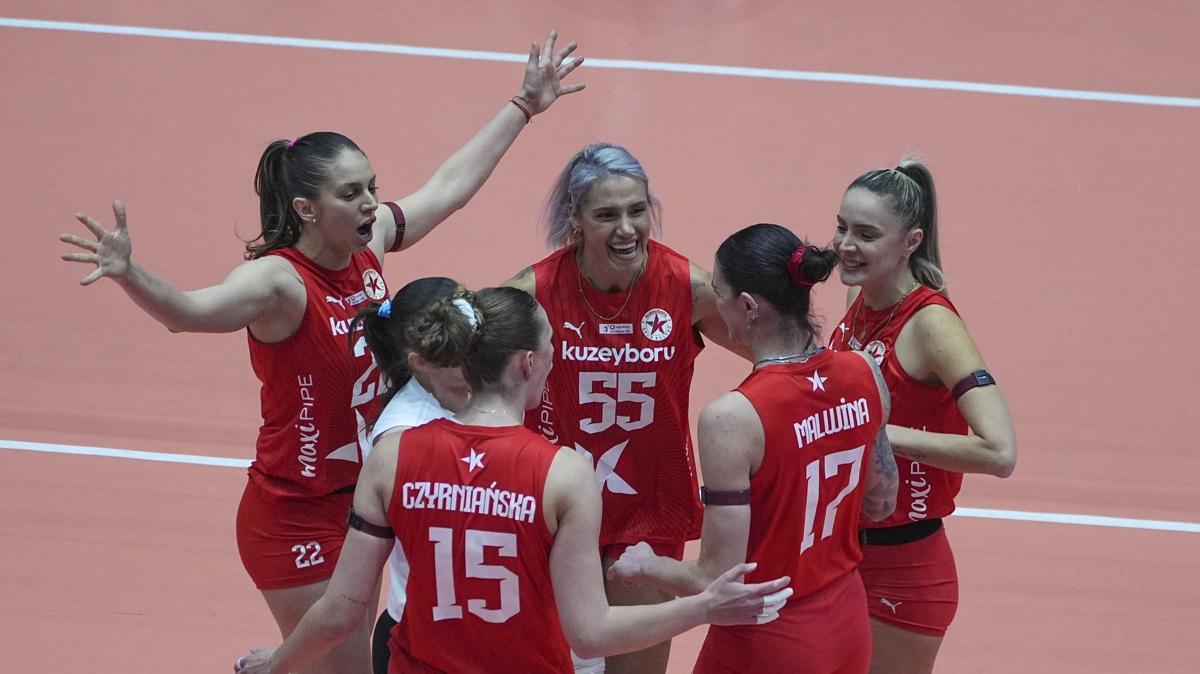 Kuzeyboru Voleybol Vodafone Sultanlar Ligi G�ztepe ma�� foto�raflar� resimleri