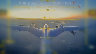 AKINCI'dan g�vde g�sterisi! KEMANKE�-1 ile hedefi tam isabet vurdu