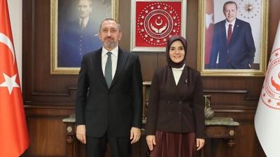 Bakan G�kta�, Siber G�venlik Ba�kan� �nal ile g�r��t�