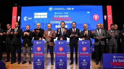 Tokat'ta y�zy�l�n konut projesi i�in kura �ekimi yap�ld�