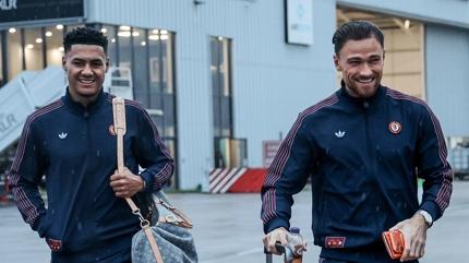 Aston Villa, Fenerbah�e ma�� �ncesi son antrenman�n� yapt�