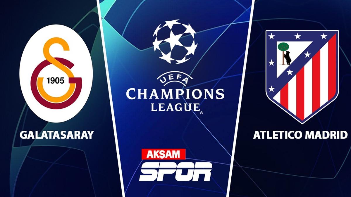 galatasaray atletico madrid �ampiyonlar ligi foto�raflar� resimleri
