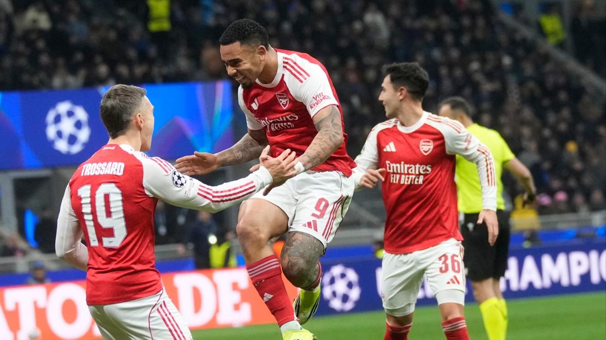 UEFA �ampiyonlar Ligi Arsenal ve Inter deplasman galibiyeti foto�raflar� resimleri