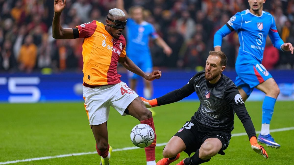 victor osimhen galatasaray atletico madrid foto�raflar� resimleri