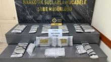 Sakarya'da 5 kilo 700 gram skunk ele ge�irildi