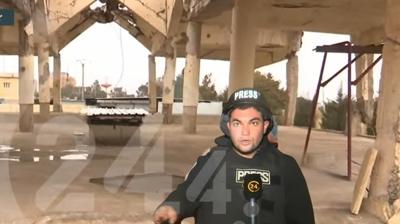 YPG'den kilisenin alt�na bombal� t�nel... �lk kez 24 TV g�r�nt�ledi
