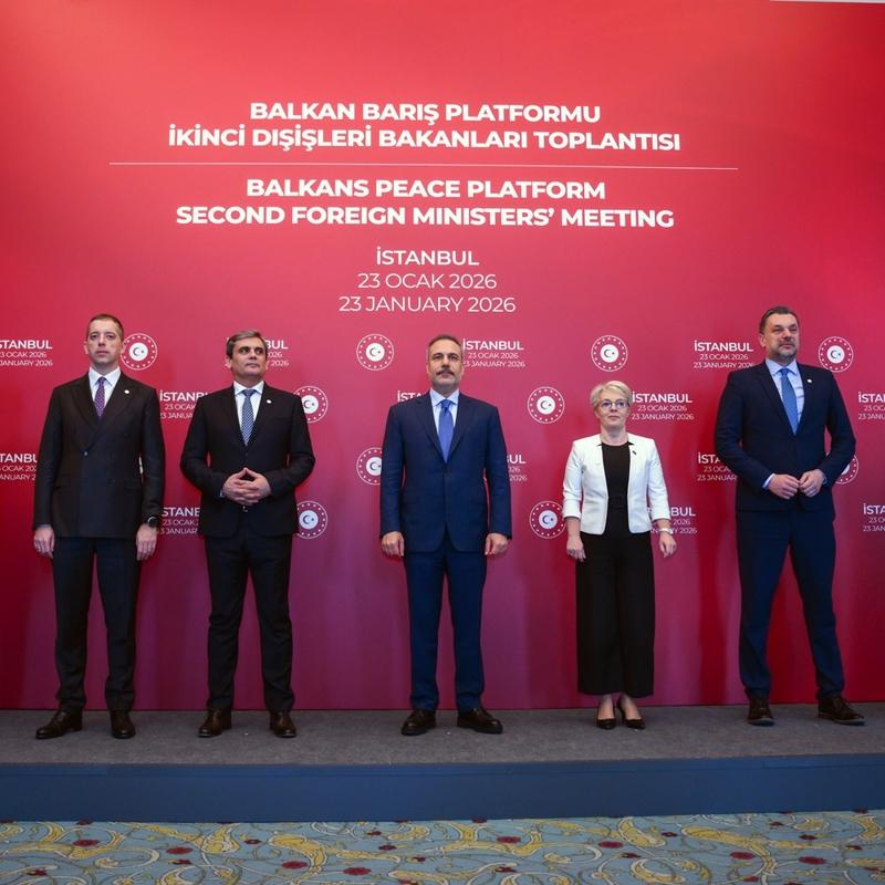 Balkan Bar�� Platformu �stanbul'da topland�... Bakan Fidan: Ortak gelece�e yat�r�m yap�yoruz