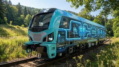 Rayl� sistemlerde yeni d�nem... Hidrojen yak�tl� tren projesi