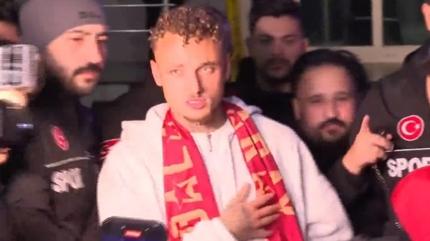 �stanbul'a geldi! Galatasaray Noa Lang'a kavu�tu