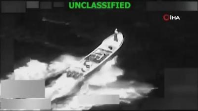 ABD bir tekneyi daha vurdu! Zehir rotas�nda kanl� operasyon