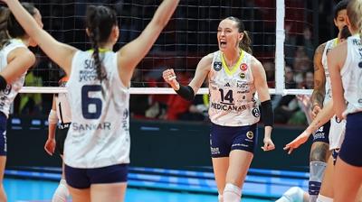 Fenerbah�e, Sultanlar Ligi'nde Eczac�ba��'n� ma�lup etti